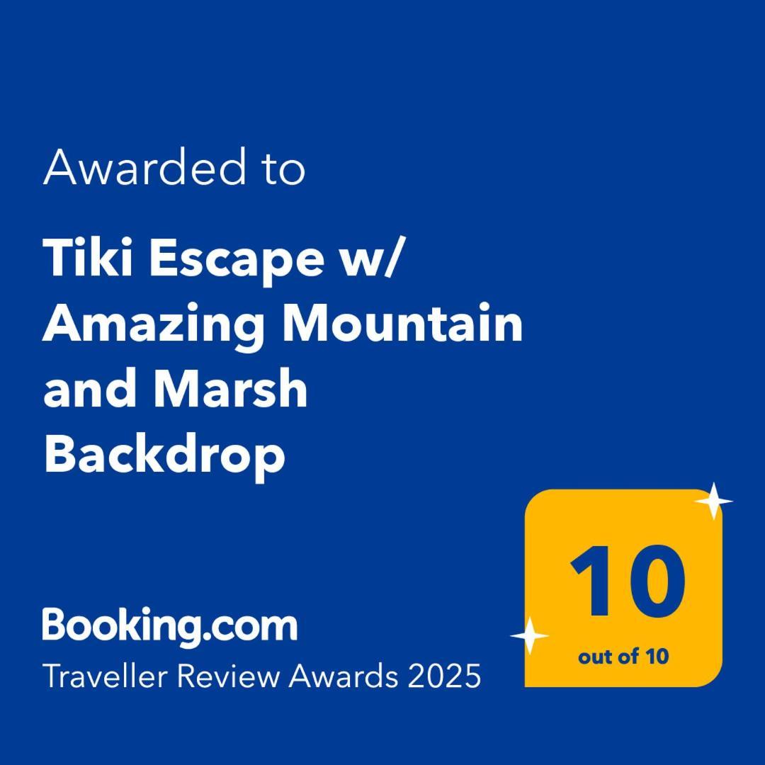Tiki Escape W/ Amazing Mountain And Marsh Backdrop Villa Rockaway Beach Ngoại thất bức ảnh